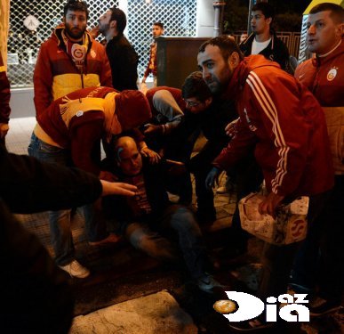 İSPANİYADA QANLI В«QALATASARAYВ» GECƏSİ - FOTOLAR