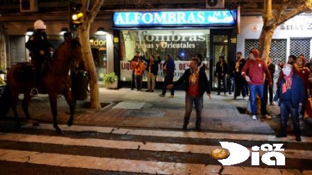 İSPANİYADA QANLI В«QALATASARAYВ» GECƏSİ - FOTOLAR