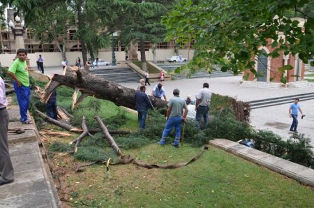 Gəncədə büdcə təşkilatlarından da В«fəlakət puluВ» toplamağa başlayıblar 