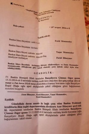 “Unibank” aprel şəhidinin anasını məhkəməyə verdi 