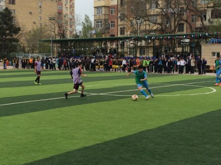 Nəsimi rayonunda futbol üzrə В«Coca-Cola Məktəbli kubokuВ»nun yarışlarına start verildi