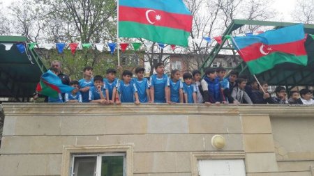 Nəsimi rayonunda futbol üzrə В«Coca-Cola Məktəbli kubokuВ»nun yarışlarına start verildi