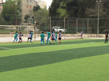 Nəsimi rayonunda futbol üzrə В«Coca-Cola Məktəbli kubokuВ»nun yarışlarına start verildi