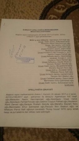 "Nuray House” MTK-nın sədri işçi haqını yeyir "Nuray House” MTK-nın sədri işçi haqını yeyir