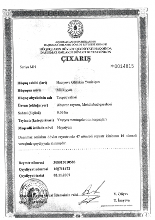 Bu da Gültəkin Hacıbəylinin deputatlıq dövründə mənimsədiyi milyonluq mülklərin möhürlü SƏNƏDLƏRİ Bu da Gültəkin Hacıbəylinin deputatlıq dövründə mənimsədiyi milyonluq mülklərin möhürlü SƏNƏDLƏRİ
