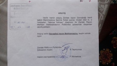 Zərdabda məhkəmə ÖZBAŞINALIĞI Zərdabda məhkəmə ÖZBAŞINALIĞI