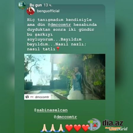 Azərbaycan və Türk məşhurlardan azərbaycanlı ifaçıya sürpriz