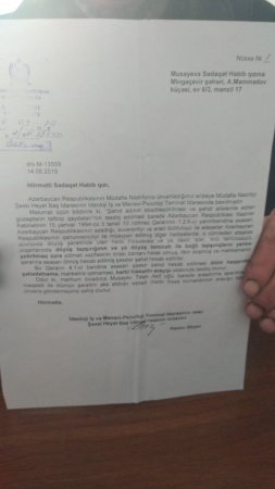 “Nazilrik əlinin altındakı sənədi bizdən istəyir” “Nazilrik əlinin altındakı sənədi bizdən istəyir”