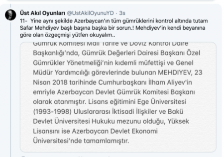 Səfər Mehdiyevin adı YENİ QALMAQALDA Səfər Mehdiyevin adı YENİ QALMAQALDA