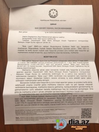 "Beynəlxalq Bank" işi QURBANI: Çayçının adına milyonlar mənimsənilib... "Beynəlxalq Bank" işi QURBANI: Çayçının adına milyonlar mənimsənilib...