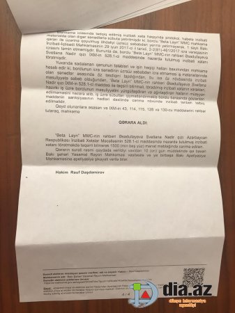 "Beynəlxalq Bank" işi QURBANI: Çayçının adına milyonlar mənimsənilib... "Beynəlxalq Bank" işi QURBANI: Çayçının adına milyonlar mənimsənilib...