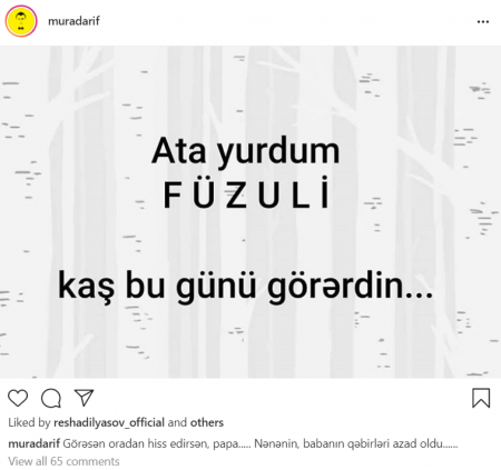 Füzulidən olan məşhurların AZADLIQ SEVİNCİ Füzulidən olan məşhurların AZADLIQ SEVİNCİ