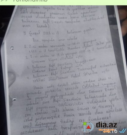 В«BalaxanıneftВ» Neft-Qaz Çıxarma idarəsi NARAZILIQ YARADIR В«BalaxanıneftВ» Neft-Qaz Çıxarma idarəsi NARAZILIQ YARADIR