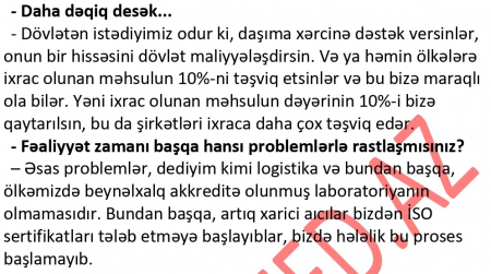 İran Azərbaycan meyvəsini daşımağa imkan vermir, В«AZALВ» da 5 qat baha daşıyır