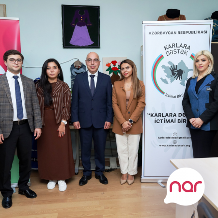 “Nar” nitq və eşitmə məhdudiyyətli şəxslər üçün peşə təlimlərinə dəstəyini davam etdirir “Nar” nitq və eşitmə məhdudiyyətli şəxslər üçün peşə təlimlərinə dəstəyini davam etdirir